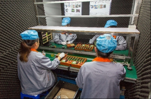 Shenzhen Xindonghui Technology Co., Ltd производственная линия завода