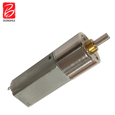 12 Вт постоянного тока мини-планетарный мотор 50RPM / 100RPM высокий крутящий момент 16 мм для умного замка