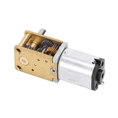 6V - 12V Brush DC Gear Motor горизонтальный червь короткий вал DC Micro Metal Gear Motor