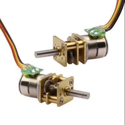 3V 5V 6V DC Micro Precision Stepper Motor Brush 10MM Маленький шаговый мотор с низким уровнем шума