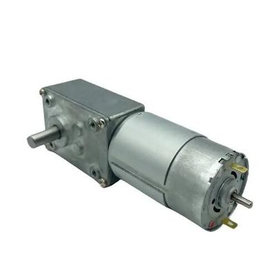 Высокий крутящий момент Micro DC Worm Gear Motor Hollow Shaft Brush 12V DC Electric Gear Motor