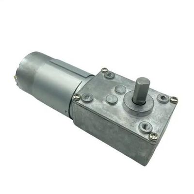 Высокий крутящий момент Micro DC Worm Gear Motor Hollow Shaft Brush 12V DC Electric Gear Motor
