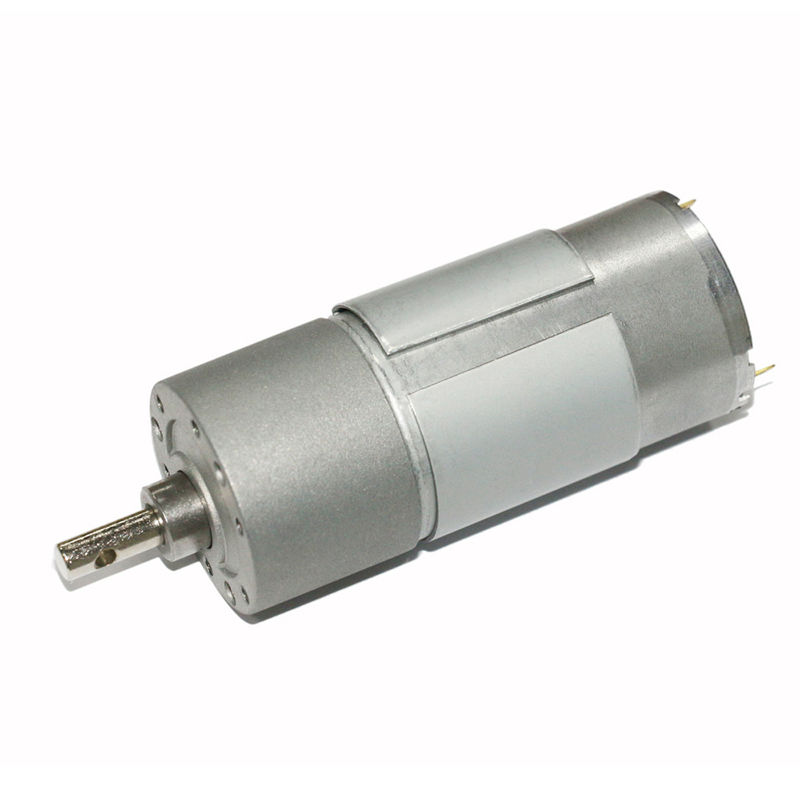 12V 24V 37mm Brush DC Gear Motor 555 Высокий крутящий момент 45 55 65 75 оборотов в минуту Низкая скорость