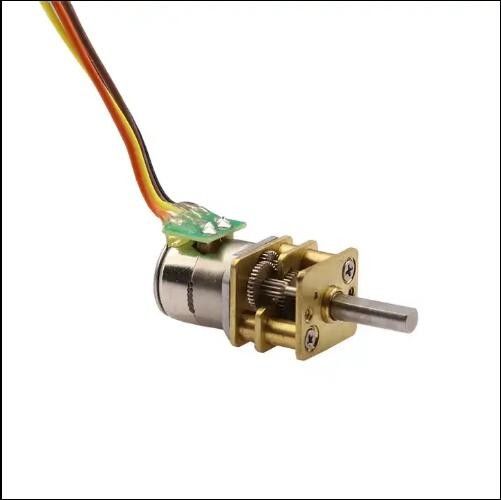 3V 5V 6V DC Micro Precision Stepper Motor Brush 10MM Маленький шаговый мотор с низким уровнем шума