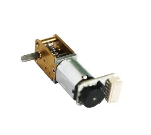 3V - 12V Micro Brushed DC Worm Gear Motor 12mm высокий крутящий момент низкая скорость N20
